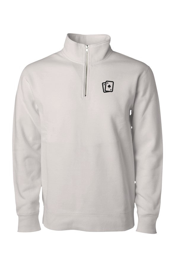 Pocket Aces Midweight Quarter Zip Pullover