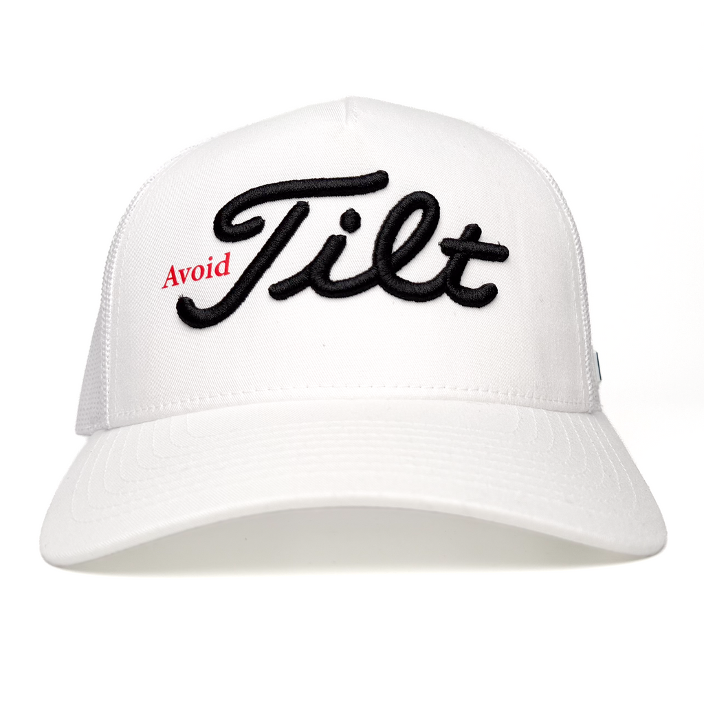 Avoid Tilt Golf Hat
