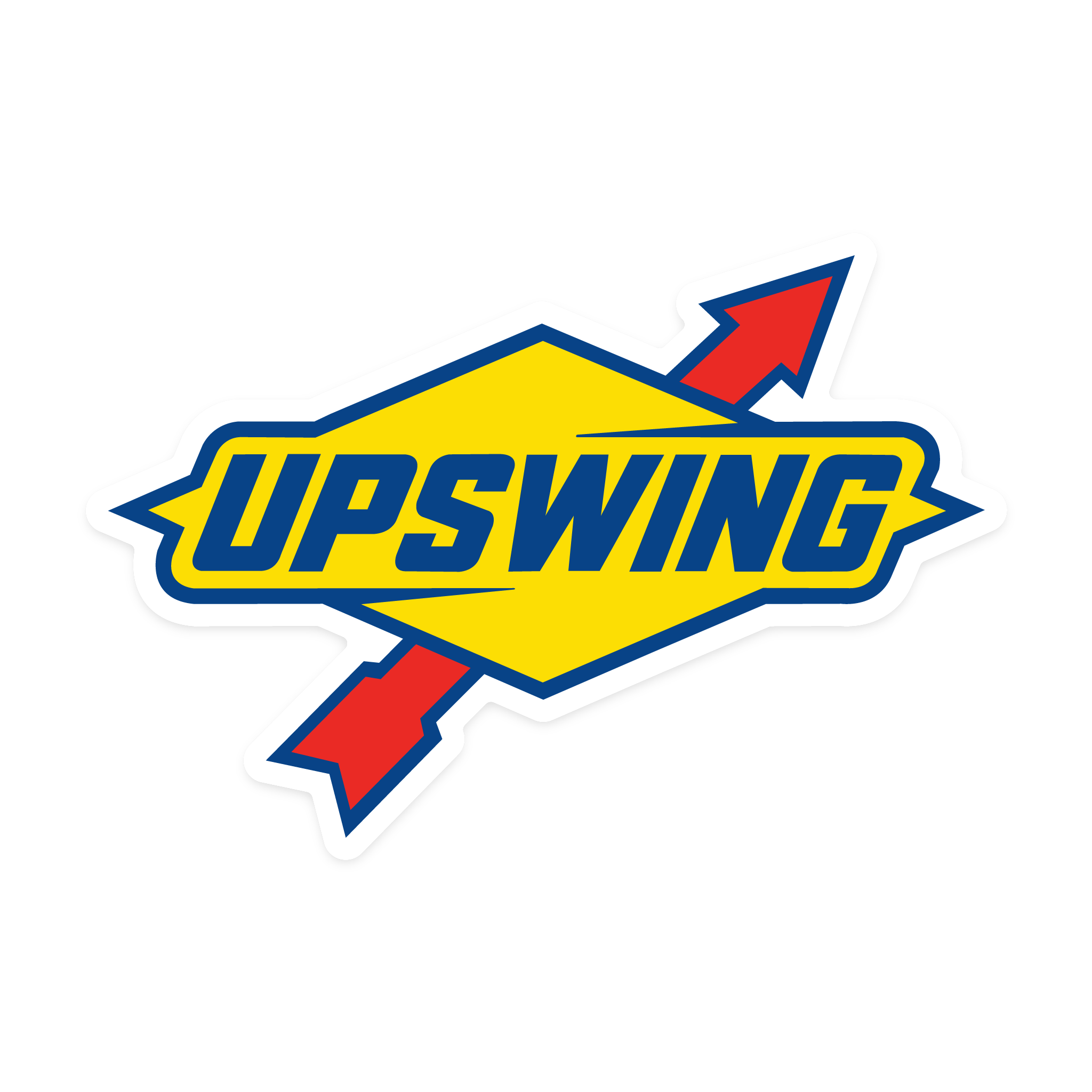 Upswing Sticker