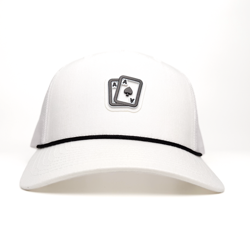 Pocket Aces Five Panel Trucker Rope Hat