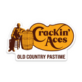 Crackin' Aces Sticker