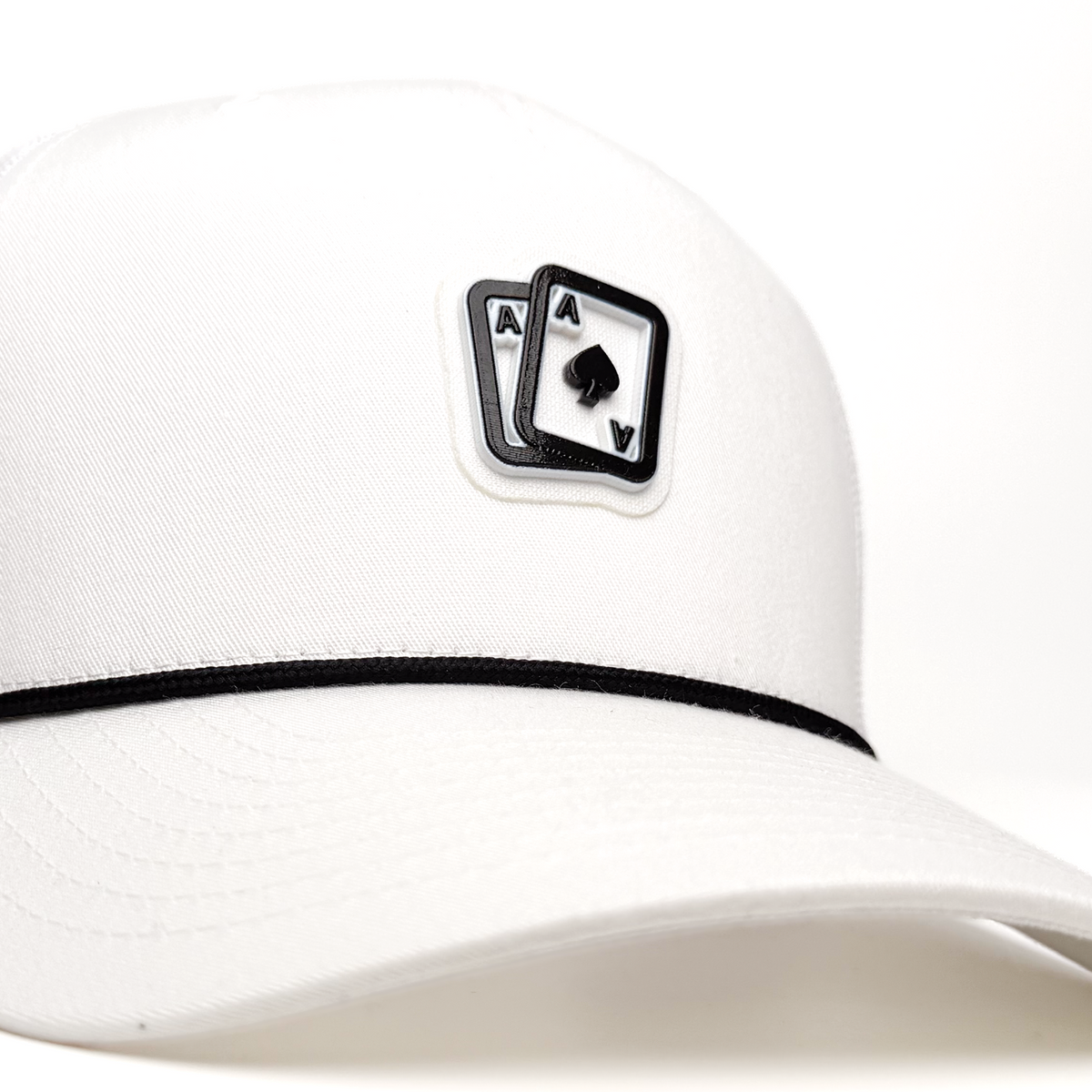 Pocket Aces Five Panel Trucker Rope Hat