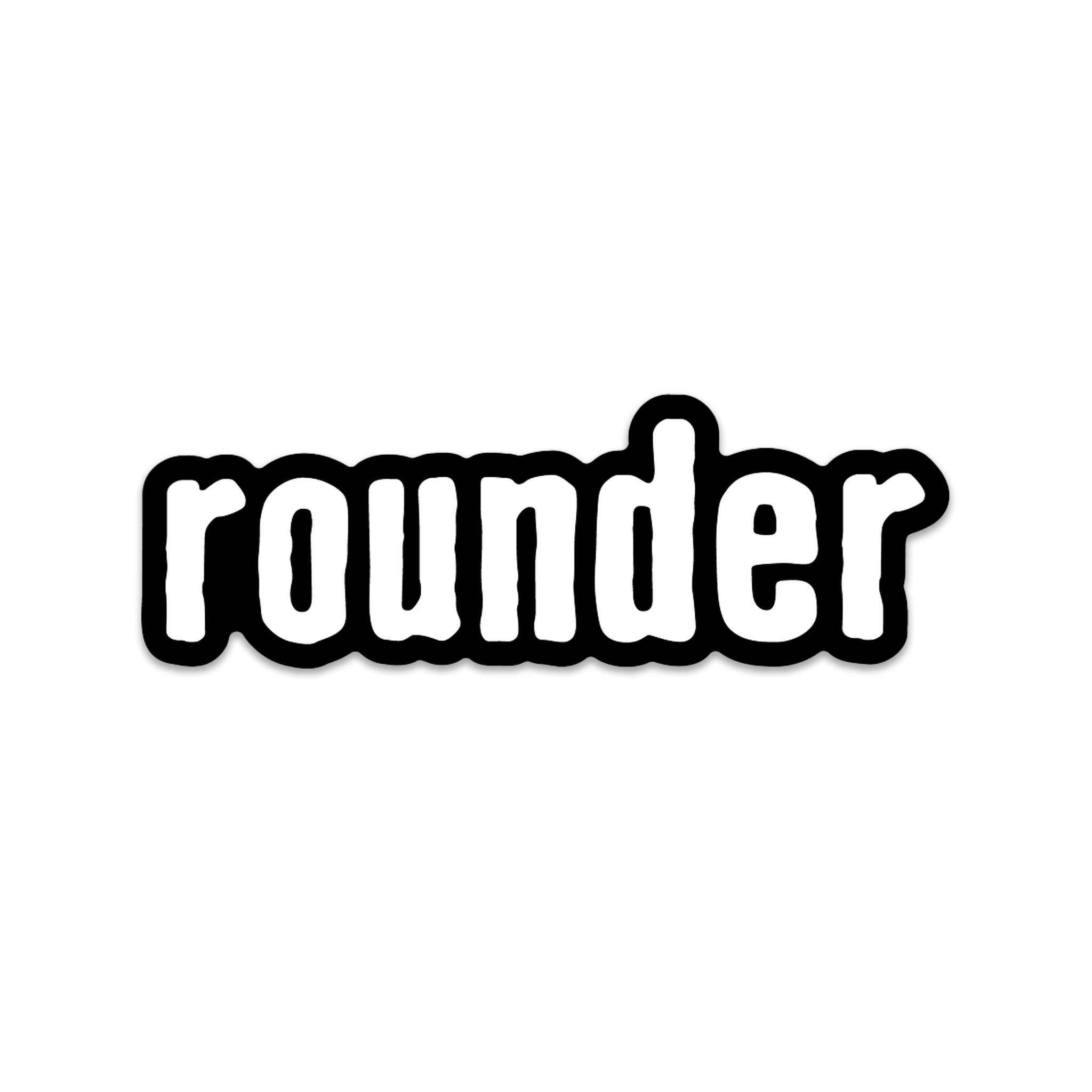 Rounder Sticker