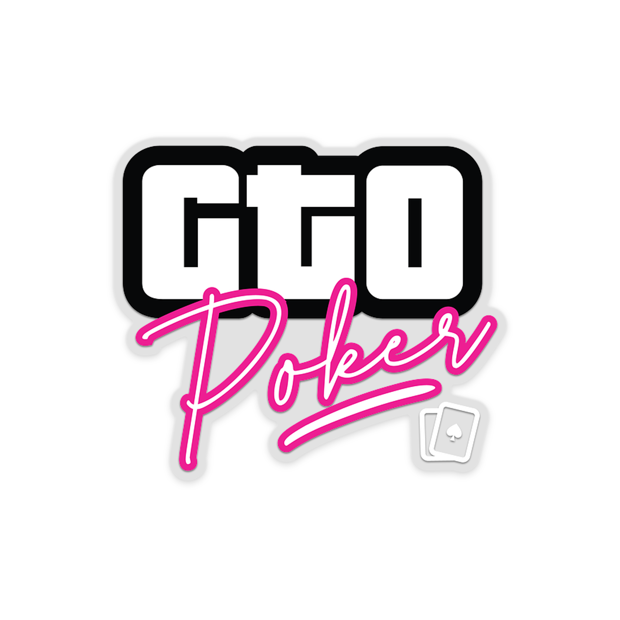 GTO Poker Sticker