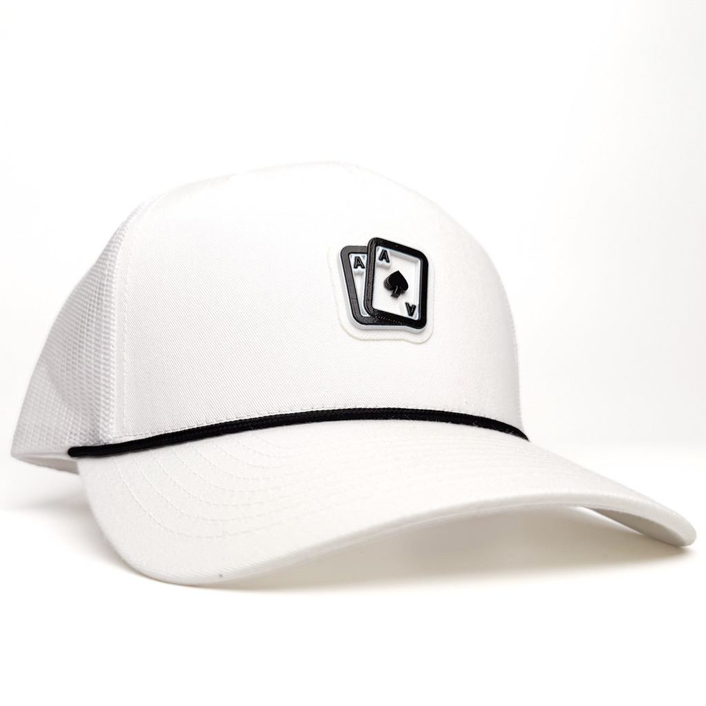 Pocket Aces Five Panel Trucker Rope Hat