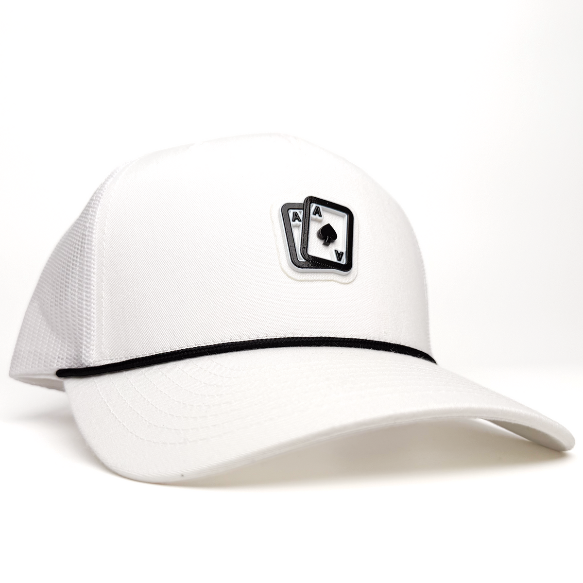 Pocket Aces Five Panel Trucker Rope Hat