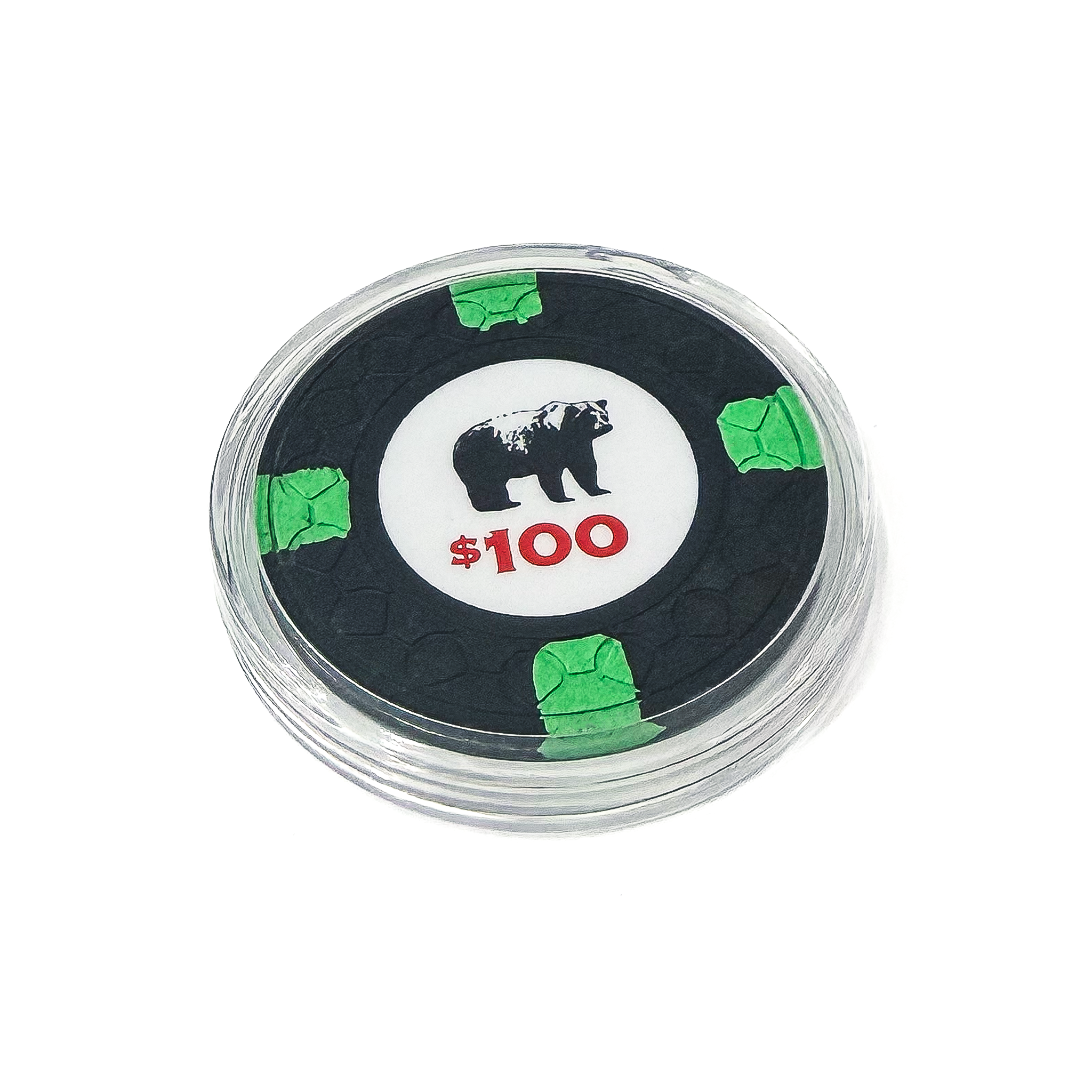 KGB Club Replica $100 Poker Chip Guard