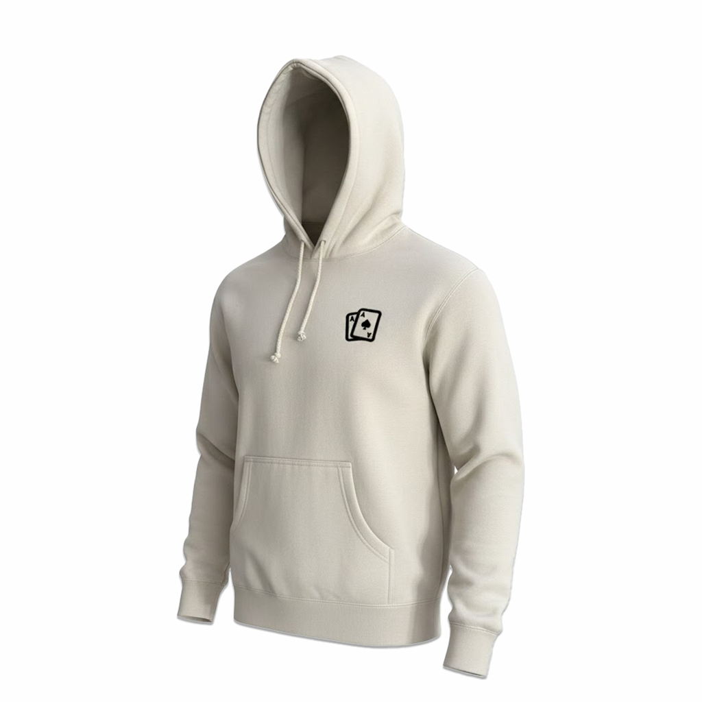 Pocket Aces Stitched Hoodie