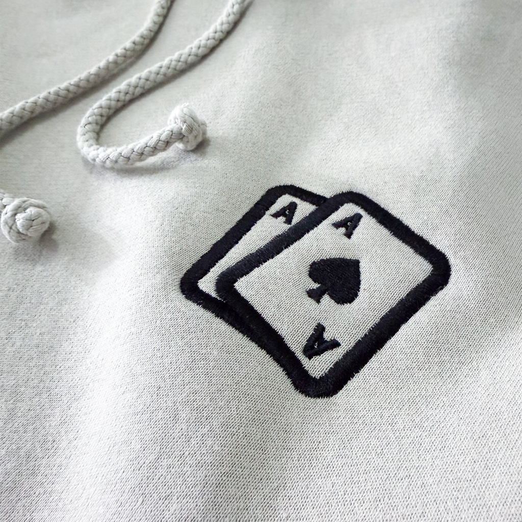 Pocket Aces Stitched Hoodie