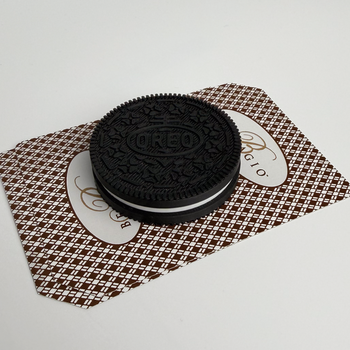 Chocolate Sandwich Cookie Card Protector