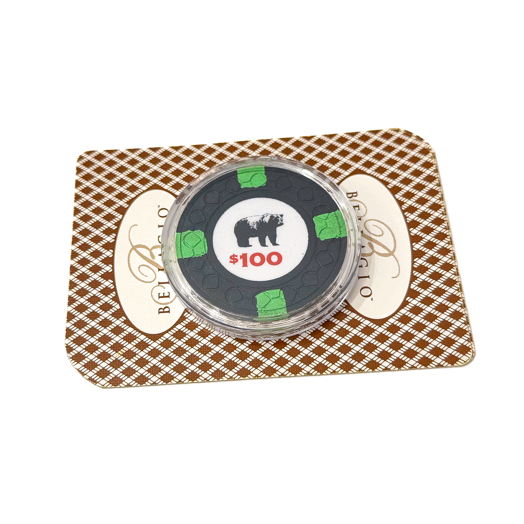 KGB Club Replica $100 Poker Chip Guard