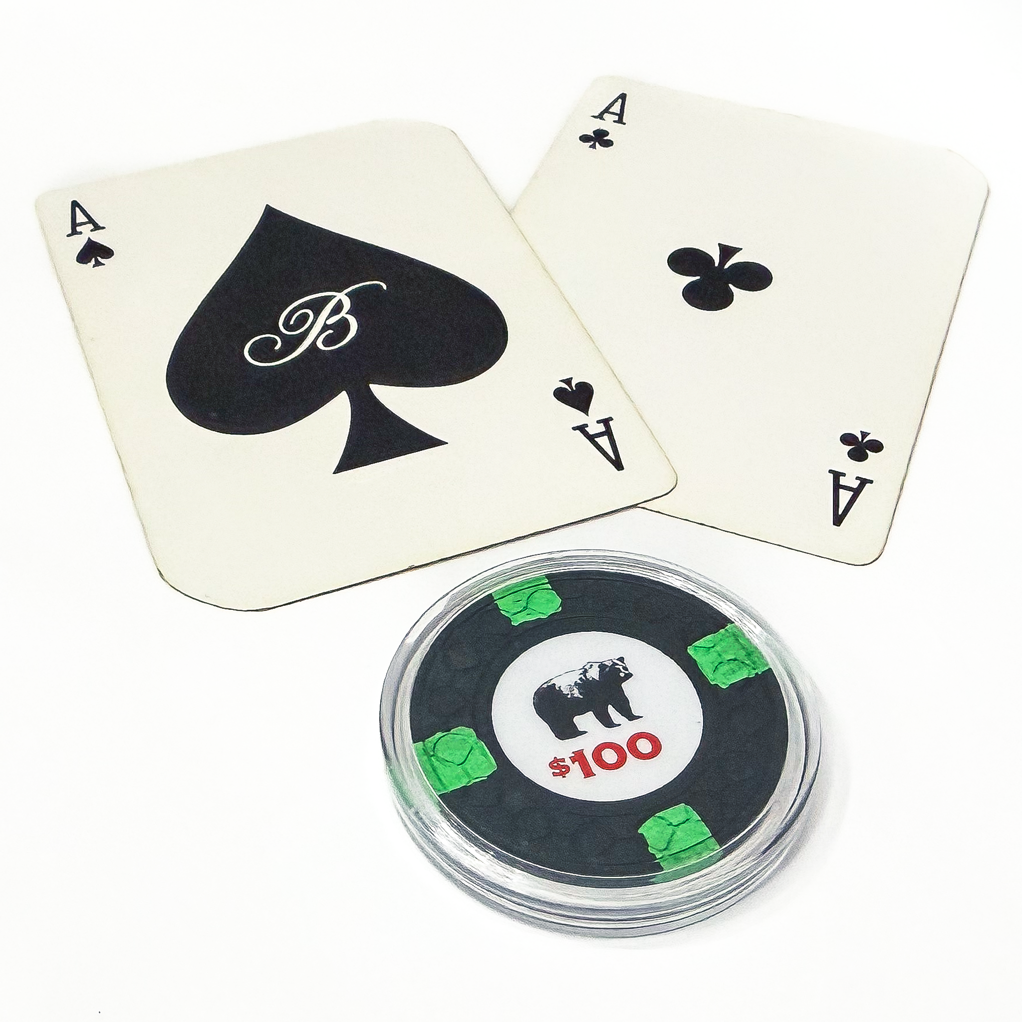 KGB Club Replica $100 Poker Chip Guard