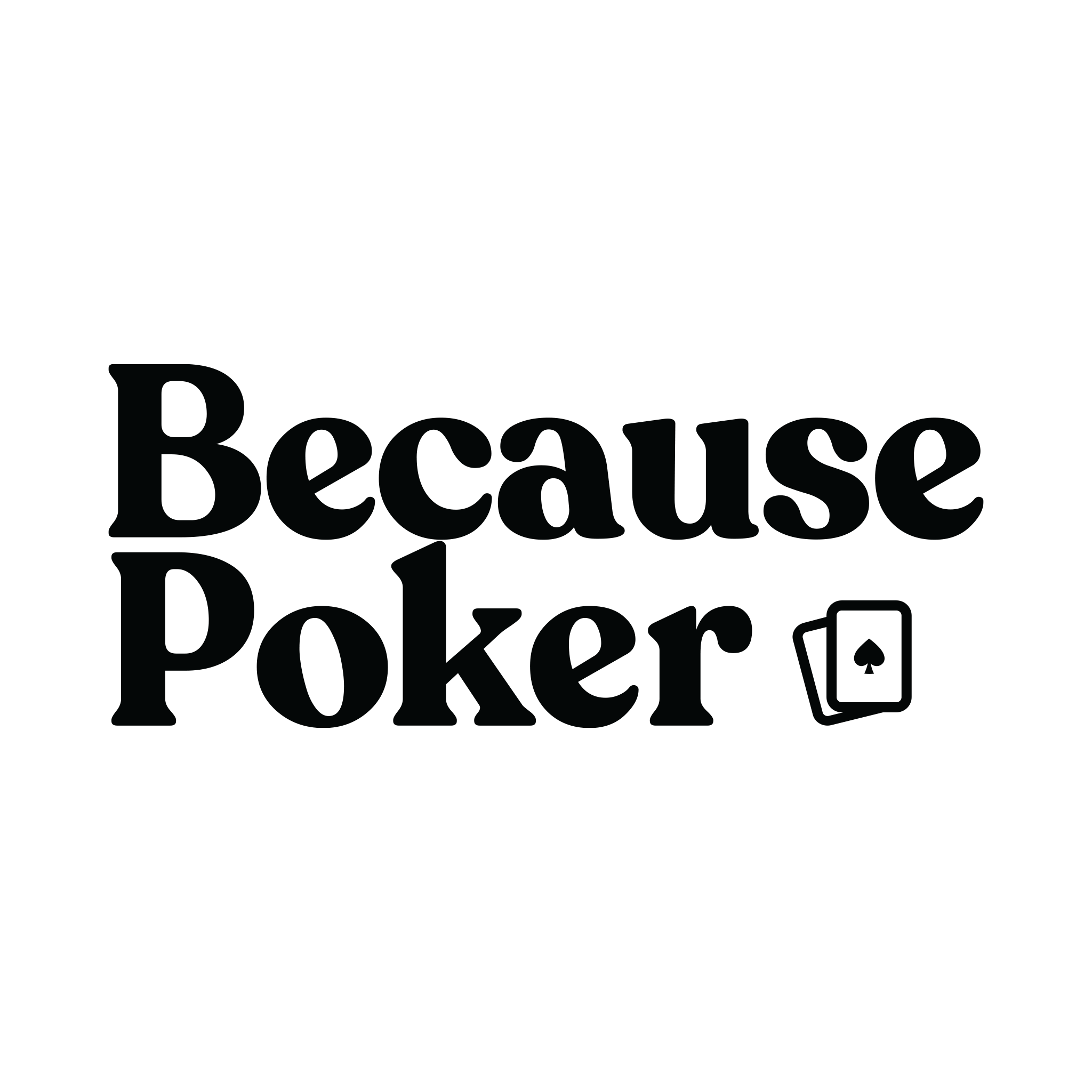 Because Poker T-shirt
