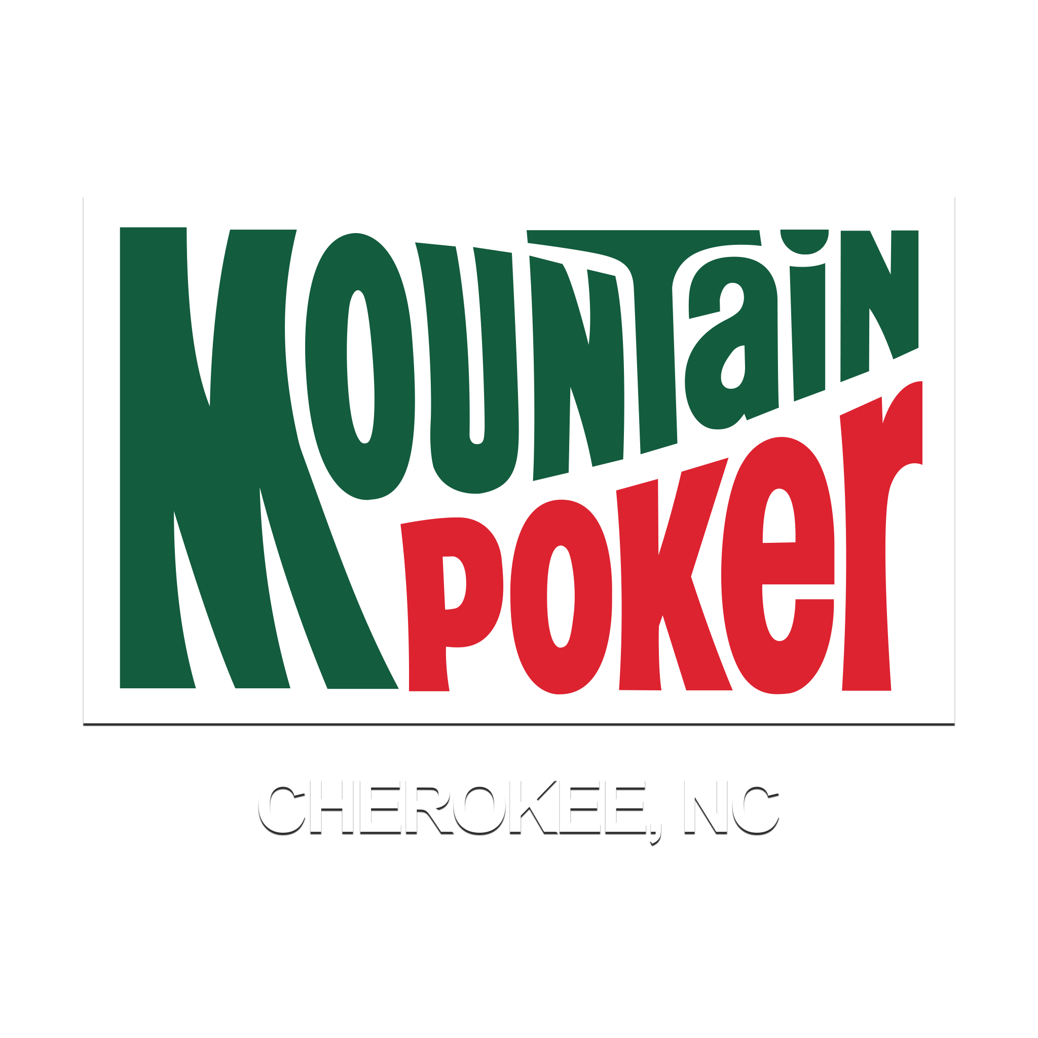 Mountain Poker Hoodie