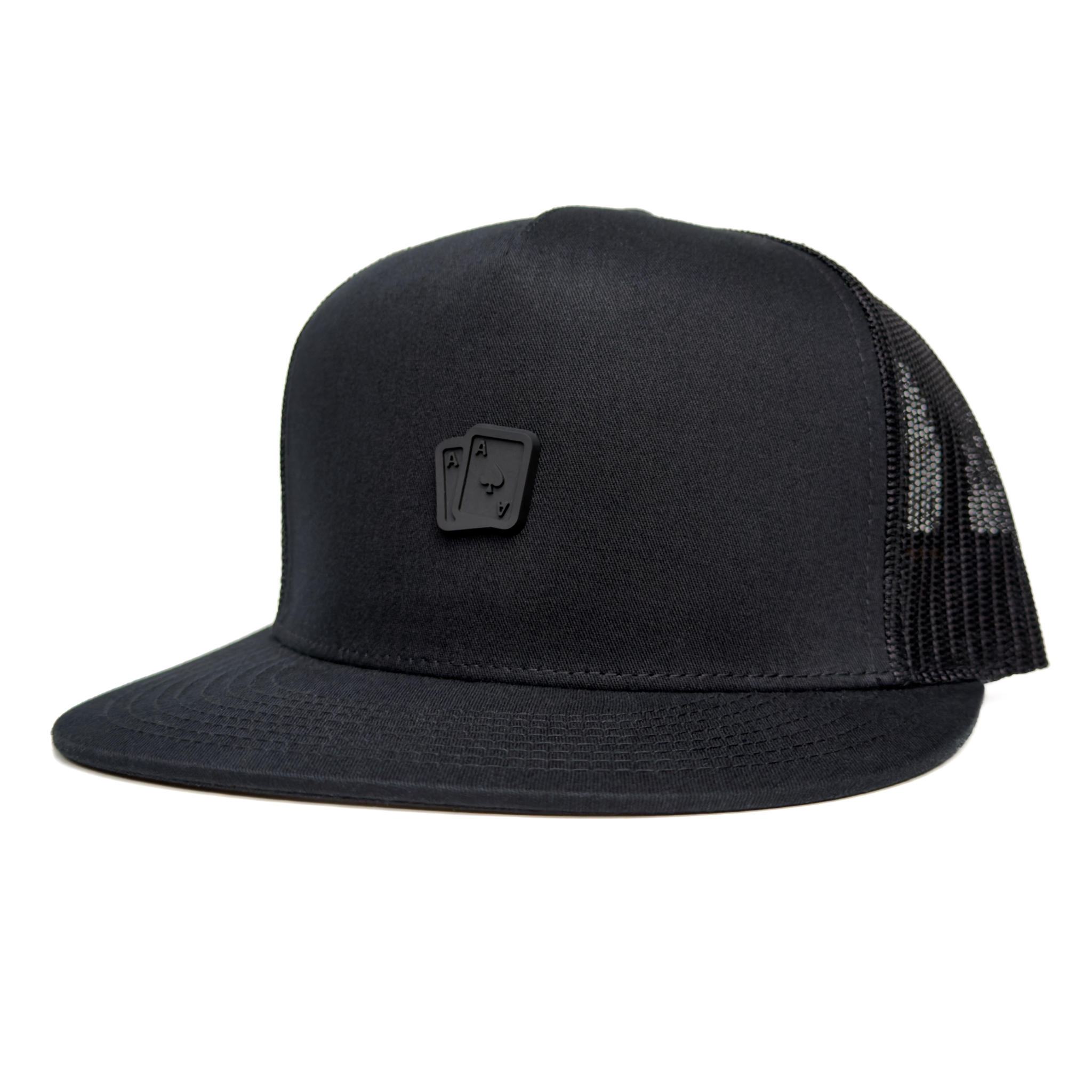 Pocket Aces Flatbill Trucker Hat