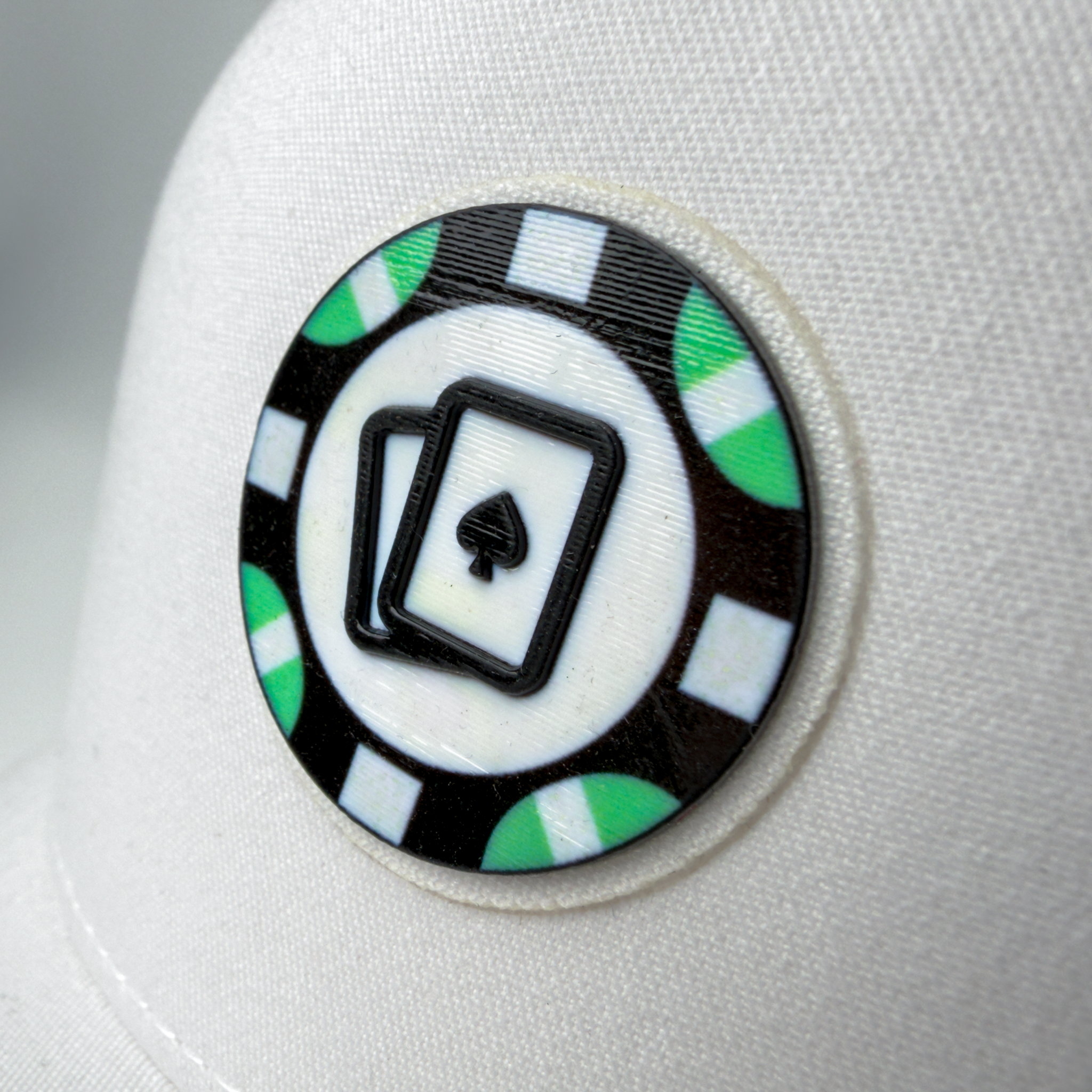 3D Poker Chip Classic Trucker Hat