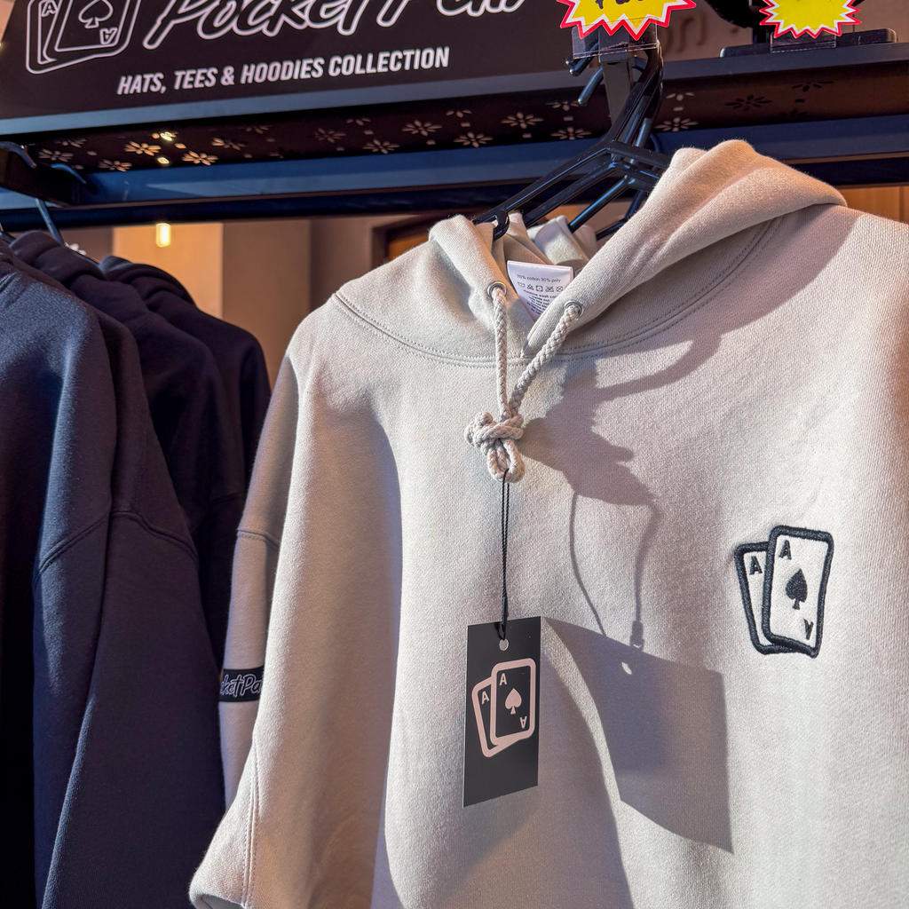 Pocket Aces Stitched Hoodie