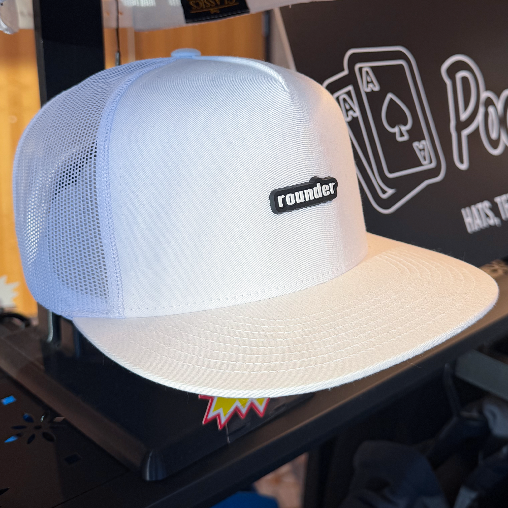 Rounder Flatbill Trucker Hat