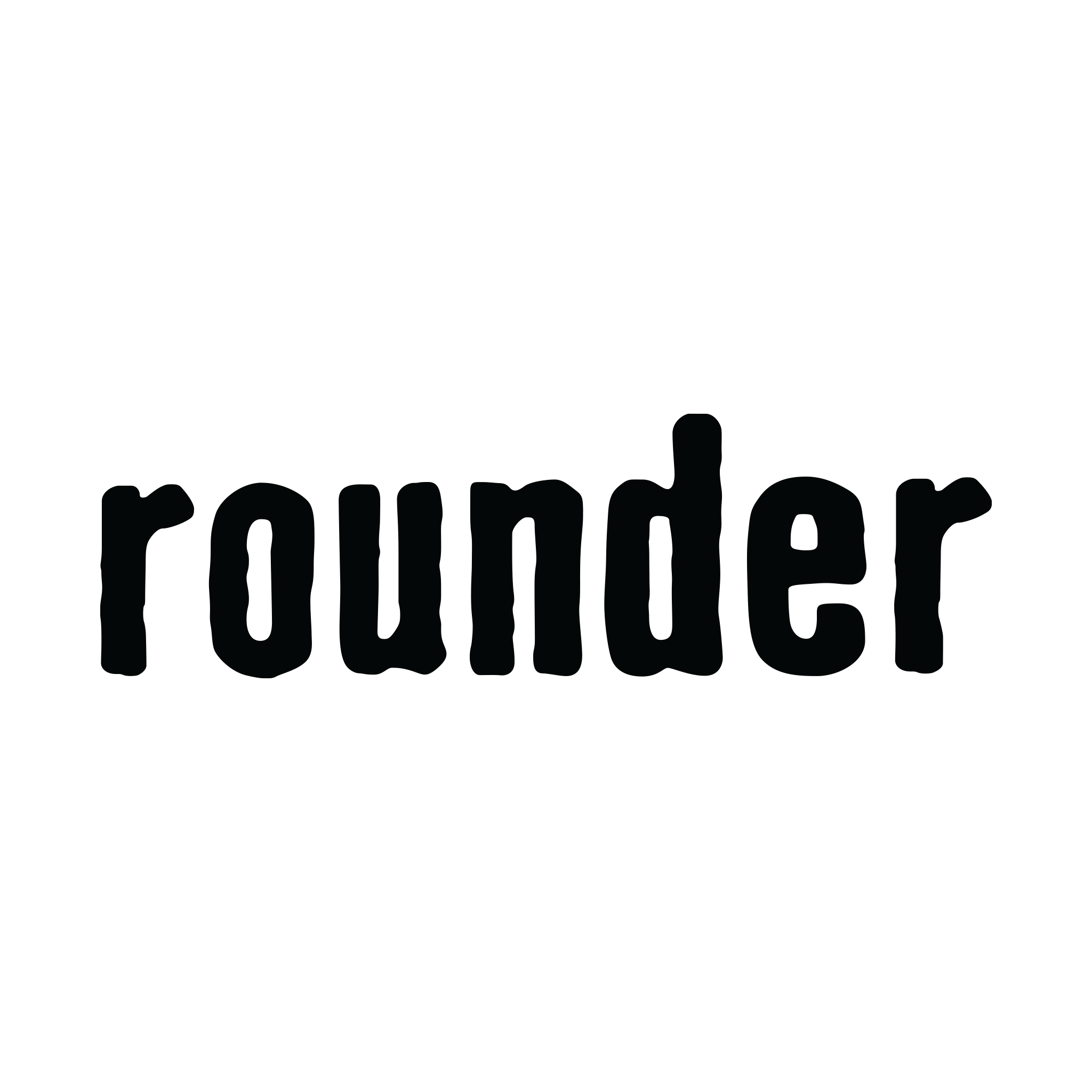 Rounder Large Font Hoodie