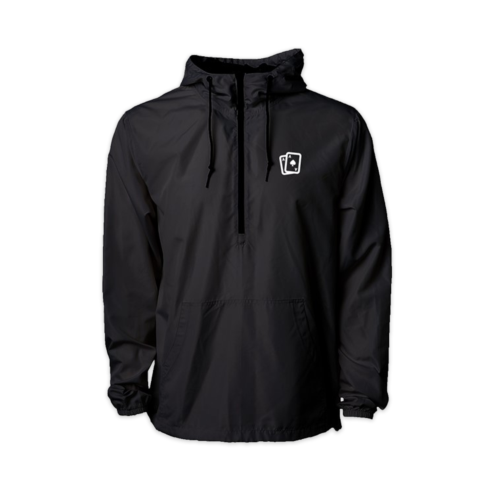 Pocket Aces Lightweight Pullover Windbreaker
