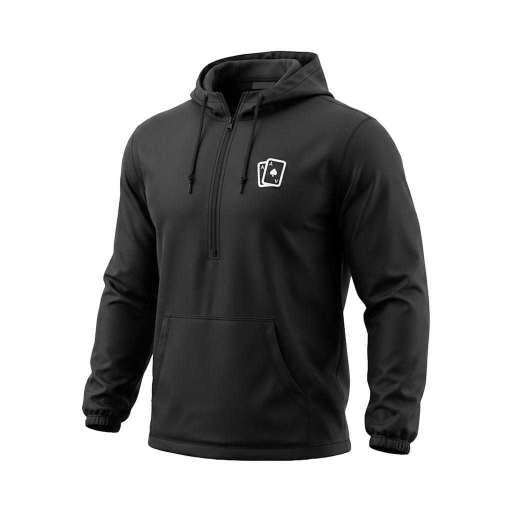 Pocket Aces Lightweight Pullover Windbreaker