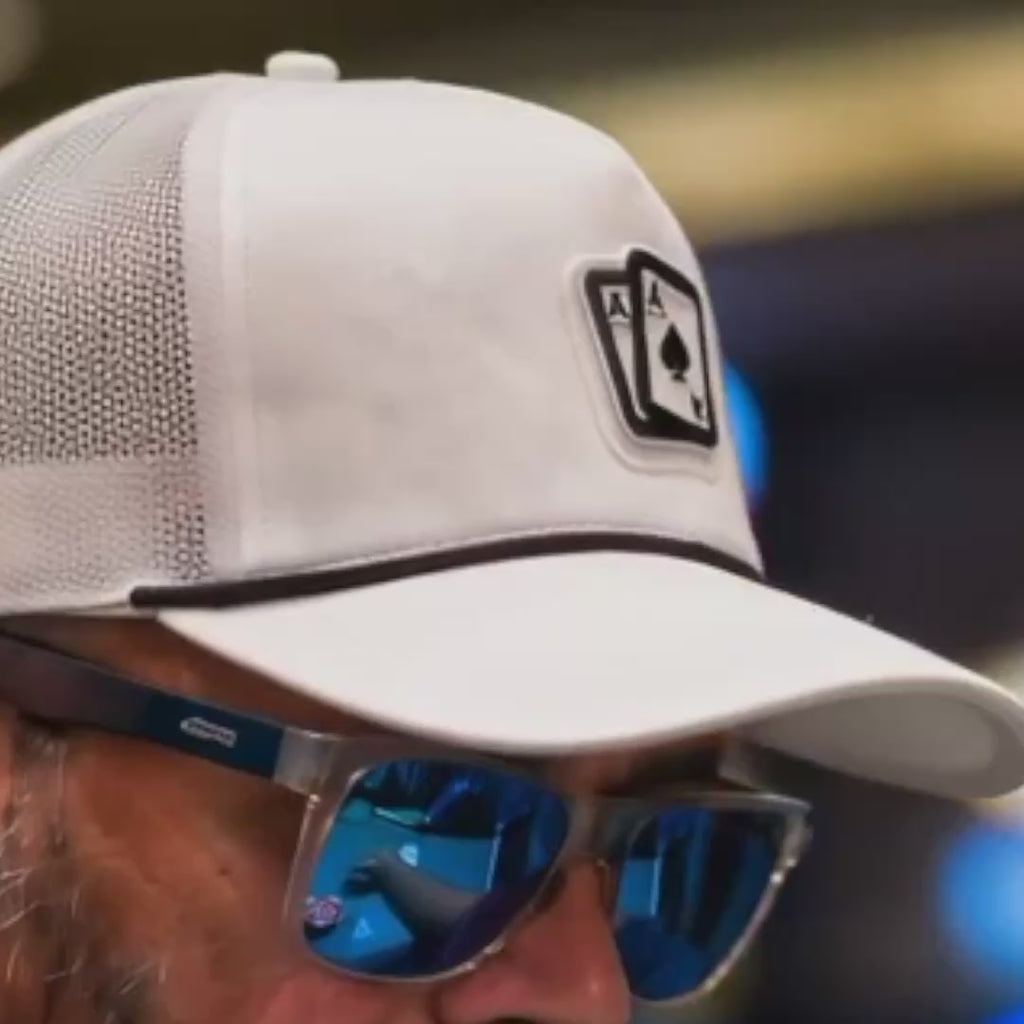 Pocket Aces Five Panel Trucker Rope Hat