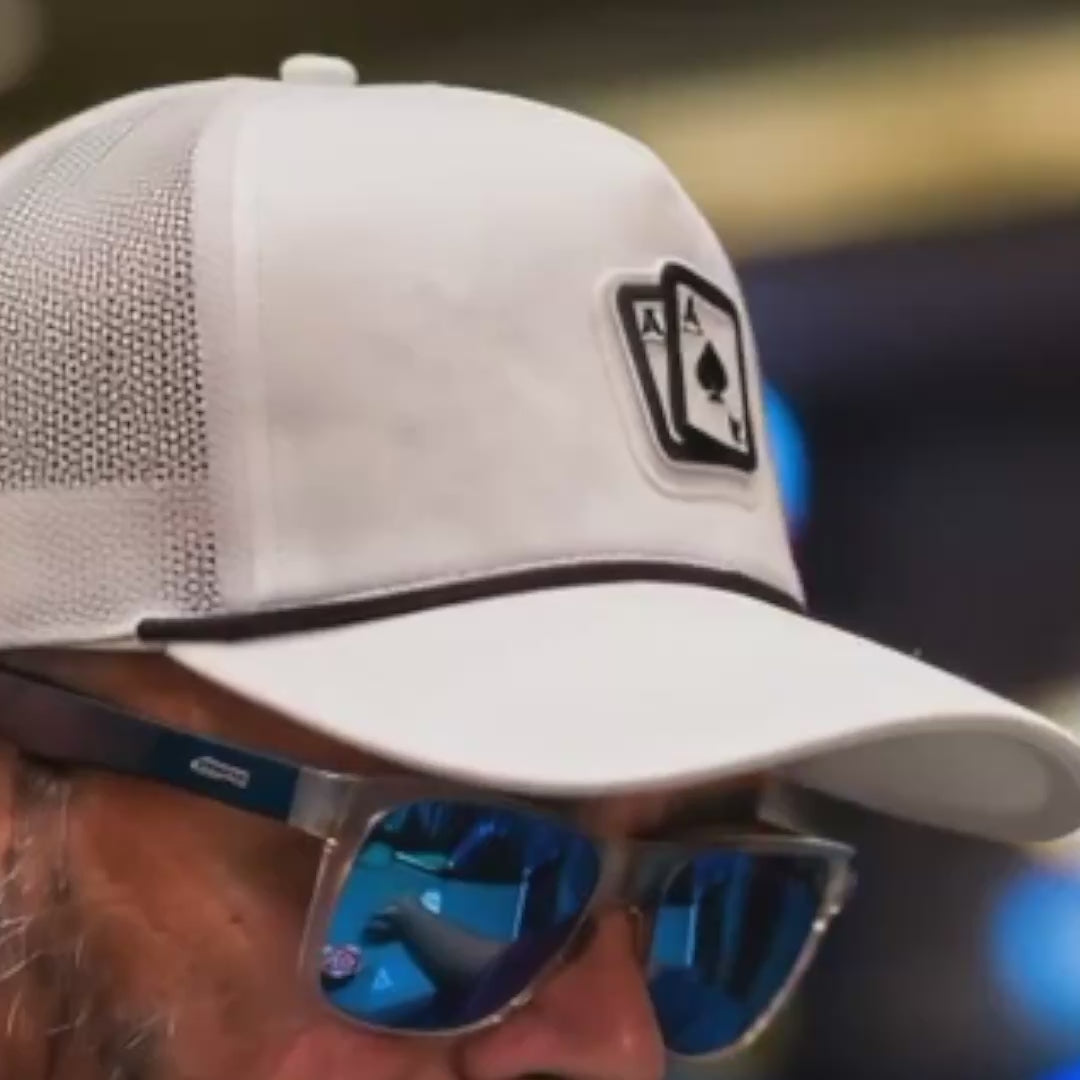 Pocket Aces Five Panel Trucker Rope Hat