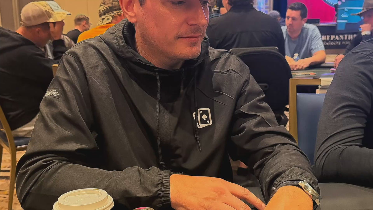 Pocket Aces Lightweight Pullover Windbreaker